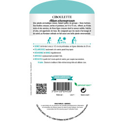 Sachet de graines Ciboulette - Les Doigts Verts