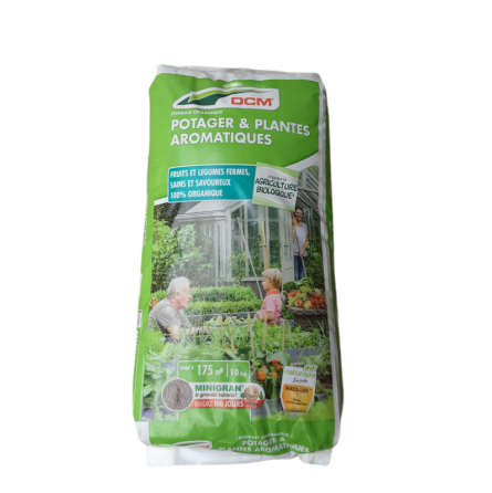 Sac Engrais Potager et Plantes aromatiques 10kg DCM