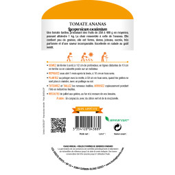 Sachet de graines de Tomate ananas - Les Doigts Verts