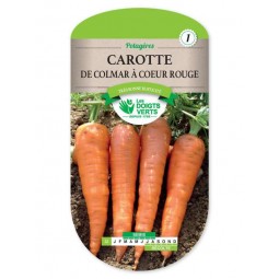 Sachet de graines Carotte de Colmar à cœur rouge - Les Doigts Verts