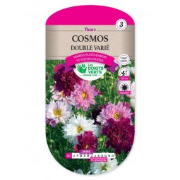Sachet de graines Cosmos double varié - Les Doigts Verts