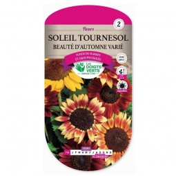 Sachet de graines Soleil tournesol beauté d'Automne varié - Les Doigts Verts