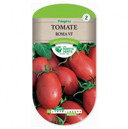 Sachet de graines Tomate Roma VF - Les Doigts Verts