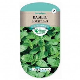 Sachet de graines Basilic Marseillais - Les Doigts Verts