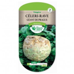 Sachet de graines Céleri rave géant de Prague - Les Doigts Verts