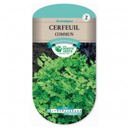 Sachet de graines Cerfeuil commun - Les Doigts Verts