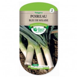 Sachet de graines Poireau bleu de Solaise - Les Doigts Verts