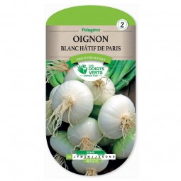 Sachet de graines Oignon blanc hâtif de Paris - Les Doigts Verts