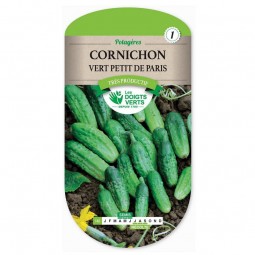Sachet de graines Cornichon vert petit de Paris - Les Doigts Verts