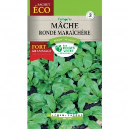 Sachet format éco mache ronde maraichère, les Doigts Verts
