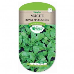 Sachet de graines Mâche ronde maraîchère - Les Doigts Verts