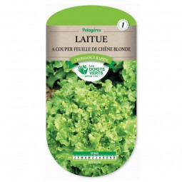 Sachet de graines Laitue à couper feuille de chêne blonde - Jardinerie Latour
