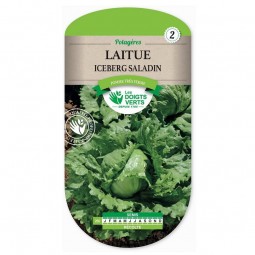 Sachet de graines Laitue iceberg saladin - Les Doigts Verts