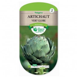Sachet de graines Artichaut vert Globe - Les Doigts Verts