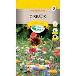 Sachet de graines Mélange Fleurs "Oiseaux" 20g - Les Doigts Verts