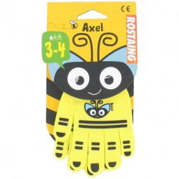 Gants jardinage enfant abeille 3/4 ans Rostaing