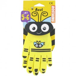 Gants jardinage enfant abeille 5/6 ans Rostaing