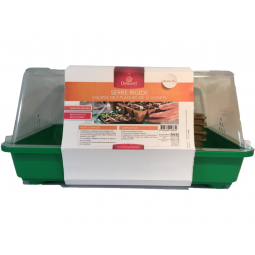 Mini serre rigide d'intérieur avec godets Delbard