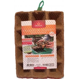 Sachet 3 plaques de 12 godets biodégradables Delbard