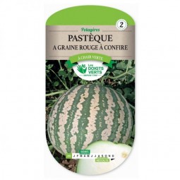 Pastèque à graine rouge à confire - Les Doigts Verts