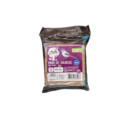 Pain de graisse aux Vers 300g Plume & Compagnie