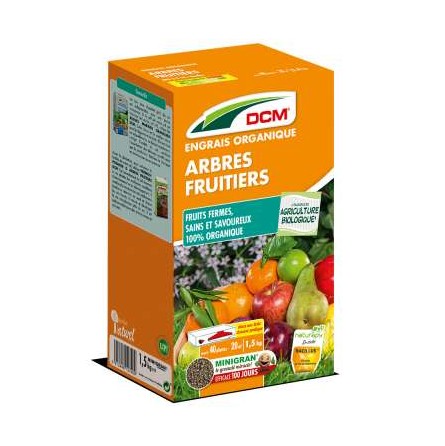 Boite doseuse Engrais Arbres Fruitiers 1,5kg DCM