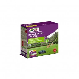 Boîte doseuse Engrais Gazon 4 Actions 3kg DCM