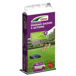 Sac Engrais Gazon 4 Actions 10kg DCM